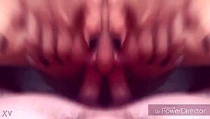 Mirrored latina takes on small cock with flair