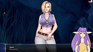 Dragon Ball Divine Adventure Part 55: Caulifla in Japanese Game Hentai