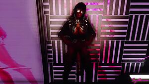 erana welcomes you to cyberpunk with her huge horsecock