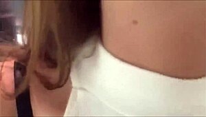 A seductive novice pleases himself with his penis