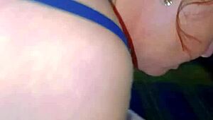 Slipping big black cock in resaboo's puffy pussy part 2