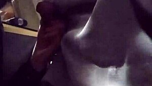 sexy buddy slips through my gloryhole for a sloppy feed