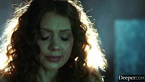 Deeper Nymphs Kylie and Sera Succumb to Michaels Charms