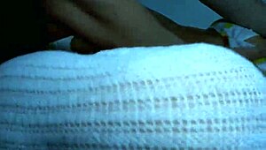 narrow stairs make boy and girl accidentally rub together