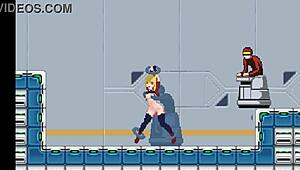 cute blonde in hentai sex with men in forby act new erotic hentai game