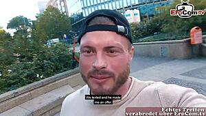 Slender German Teen With Natural Tits Gets Picked Up On Street For POV Fucking And Cum In Mouth