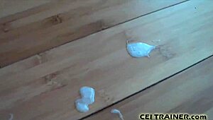 Teasing Cum From Balls To Mouth