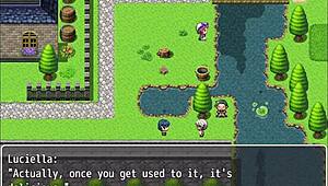 prince's friend gets naughty under the counter with sisters ciella and luciella