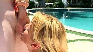 Faketit Milf Tugging Hard Dick In Outdoor POV, What A Wild Handjob Scene!