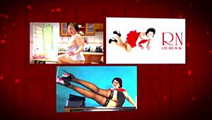 Amateur milf in office without panties teases with pussy licking and dick sucking