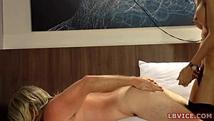 Ladyboy fucks guy bareback anal