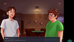 summertime saga episode 51 with cute small breasts