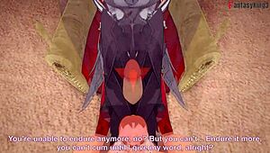 Arlecchino Fpov Promo: Milf In Sheer Outfit Teases In Genshin Impact Fantasy