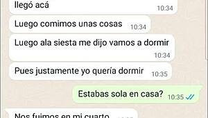 mi novia se comio la segunda pija en una web chat intensa