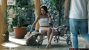 alya stark sucks monster cock then gets doggystyle fucked