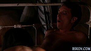 skin diamond in stockings riding that big cock hard