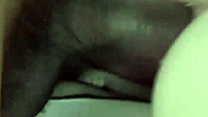 Elderly woman enjoys intense anal intercourse with a large black penis