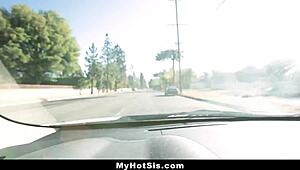 stepbro can’t stop jerking off to his stepsister’s naked body on myhotsis