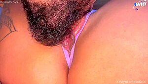 close-up filling pussy with cum from romulo pontess