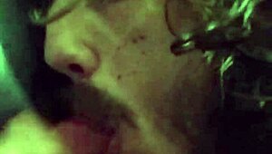 sexy buddy slips through my gloryhole for a sloppy feed