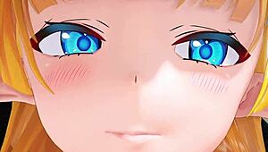 just saw elf radral anime getting wild in pov hentai