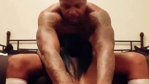 A married woman engages in a steamy encounter with a goat in Alabama, while her husband is away at work. The encounter is intense, with hardcore riding and a messy conclusion in her daughter's room