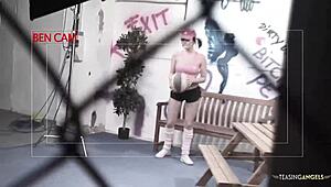 Seeing lexi passionately kiss the brunette makes their throbbing shafts desperate to turn their fun into an intense interracial foursome 😏