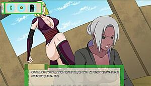 Jikage rising arc 2 episode 16 showcases big boob kunoishi in hentai action.