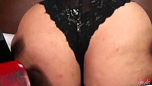 Latina teen deepthroats Lord Kenobi's monster cock