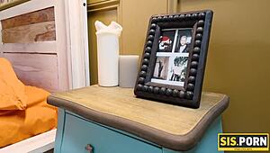 Does this teen sis moan as her stepbrother fucks her hungry pussy?