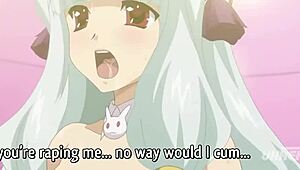 Gay anime shows young cosplayer's bladder failure in bondage