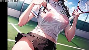 hey, wanna see anime teens with transparent outfits?