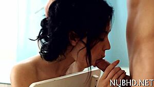 petite girl takes that big shlong in every position