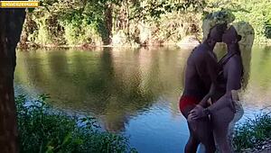 My friend took me to the woods and fucked me raw, cumming on my face. 😈