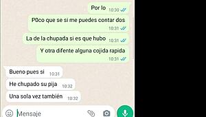 mi novia se comio la segunda pija en una web chat intensa