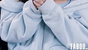 Leana gives blowjob to Seth Gamble in POV hardcore scene