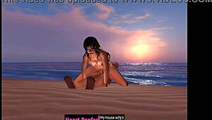 she rode her horse into the sunset