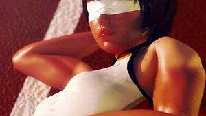 Rena Senpai's Intense Baton Action