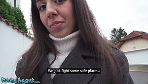 Petite Russian Katty West Picked Up for POV Hardcore