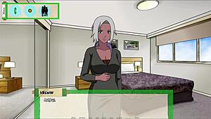 Jikage rising arc 2 episode 16 showcases big boob kunoishi in hentai action.