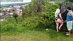 Câmera do Parque Flagra Casal Fodendo em Público com Estilo