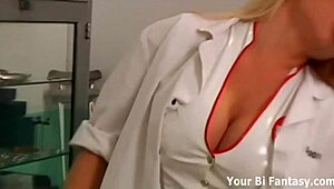 strapon fucked by your naughty nurse in hospital