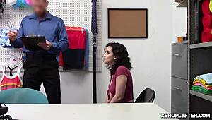 Teen 18+ Pussy Slammed by LP Officer