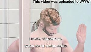 Peggy's affair unfolds in this 3d hentai preview.