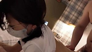 Curious About This Cute Chinese Girl's Wild Side in Close-Up Action?