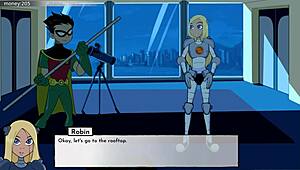 18titans episode 54 features terra in a dating game