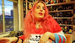 Gemma Gomory Transforms into Harley Quinn in Cosplay