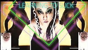 Horny Stepsister Teaches Cock Sucking