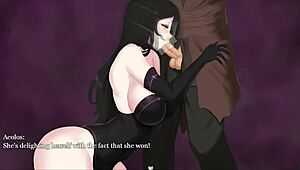 Generation one hentai game: Succubus covenant, Asian babe gives the best blowjob