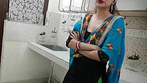Ex-boyfriend crashes house party and nails me in the kitchen with Hindi audio by Saarabhabhi6.